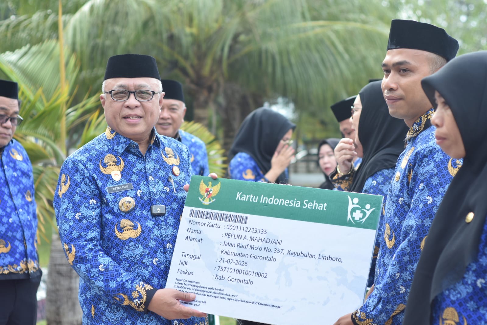 Bupati Sofyan Puhi: PPPK Paruh Waktu Kini Dapat Perlindungan BPJS Kesehatan