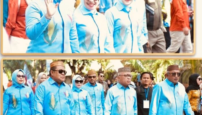 Komitmen Wujudkan Kabupaten Layak Anak, Bupati hingga Ketua DWP Kabupaten Gorontalo Terima Penghargaan