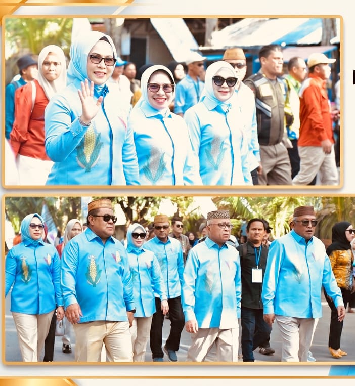 Komitmen Wujudkan Kabupaten Layak Anak,Bupati hingga Ketua DWP Kabupaten Gorontalo Terima Penghargaan