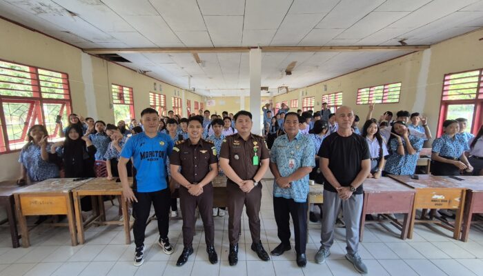 Lagi, Cabjari Dumoga Gelar Program Jaksa Masuk Sekolah (JMS) di SMAN 1 Dumoga