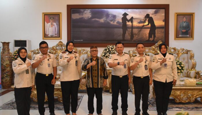 Bupati Sofyan Puhi Terima Kunjungan Silaturahmi Kalapas Perempuan Kelas III Gorontalo