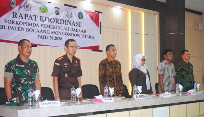 Forkopimda Boltara Bahas Kamtibmas, Antisipasi Kemarau hingga Karhutla