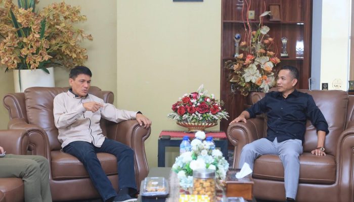 Plt Bupati Boltara Temui Komisaris Bank SulutGo, Sinergi Pembangunan Daerah Jadi Sorotan